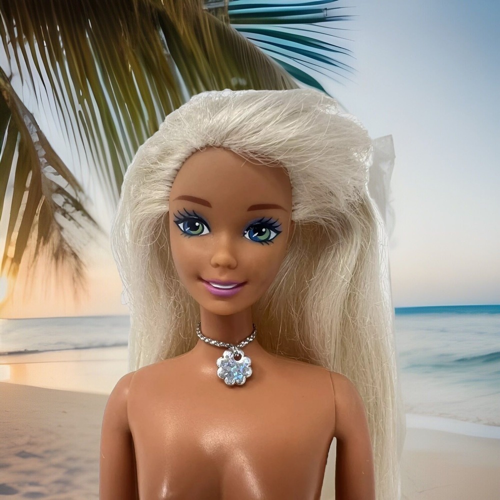Vintage Barbie Doll Fashion Superstar Blue Eyes long Blonde Hair Ooak Nude 1976*
